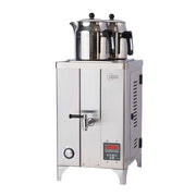 Çayista QGSE2I Qarabag Çay Makinesi, 2 Demlikli, 13 L, Elektrikli, Inox