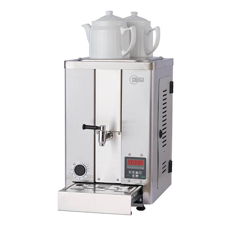 Çayista QQSE2I QerQüQ Çay Makinesi, 2 Demlikli, 13 L, Elektrikli, Inox