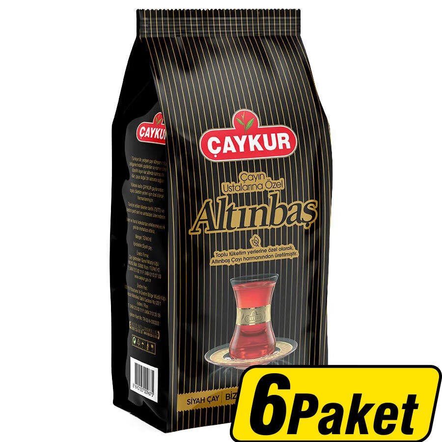 Çaykur Altınbaş Çay 2000 g x 6 Paket - Koliyle Al Kazan
