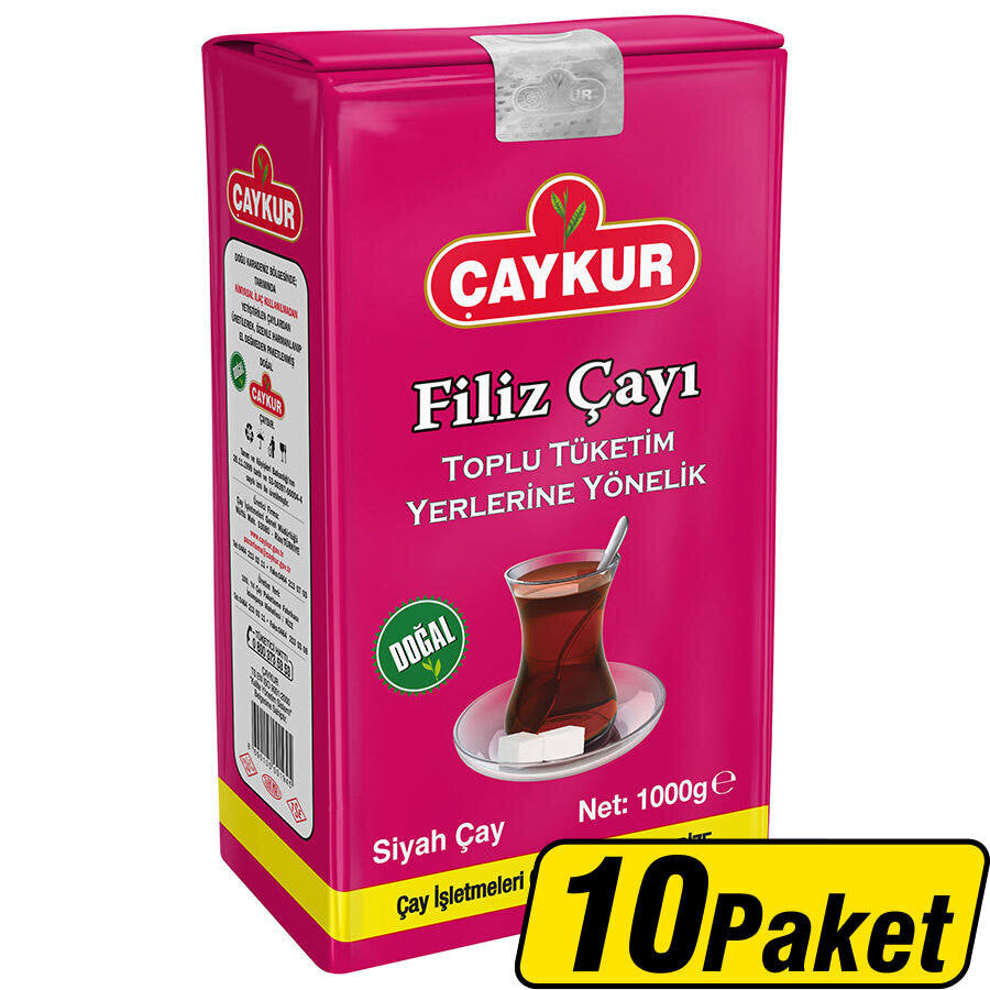 Çaykur EDT Filiz Dökme Çay 1000 g x 10 Paket Çok Al Az Öde