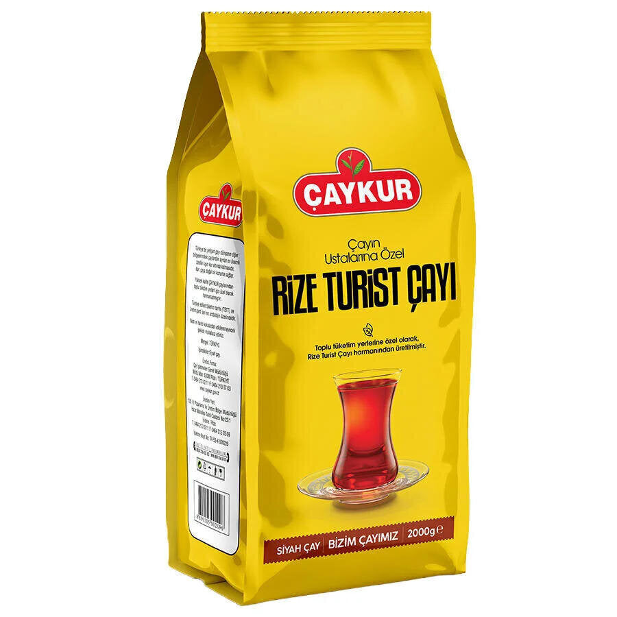 Çaykur EDT Rize Turist Dökme Çay 2000 g x 6 Paket - Koliyle Al Kazan