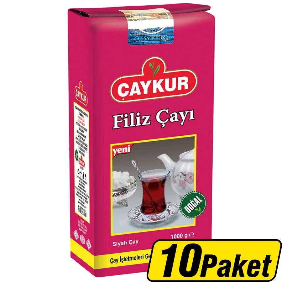 Çaykur Filiz Çay 1000 g x 10 Paket Çok Al Az Öde