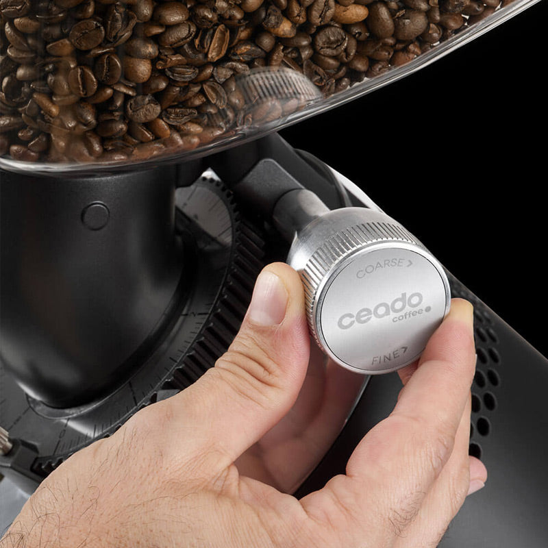 Ceado E37Z Barista RS Dijital Kahve Değirmeni, Siyah
