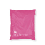 Cepsiz Fuşya Kargo Poşeti 25x30+5 cm - 100 Adet