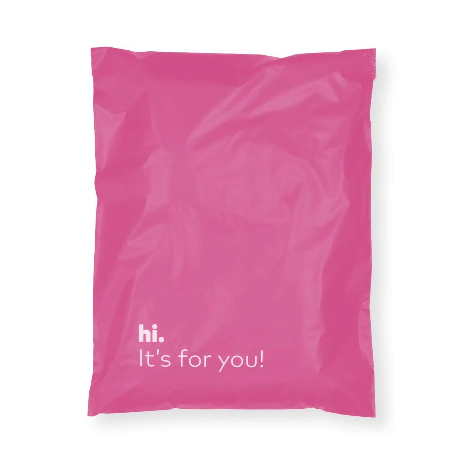 Cepsiz Fuşya Kargo Poşeti 35x45+5 cm - 100 Adet