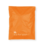 Cepsiz Turuncu Kargo Poşeti 30x37+5 cm - 100 Adet