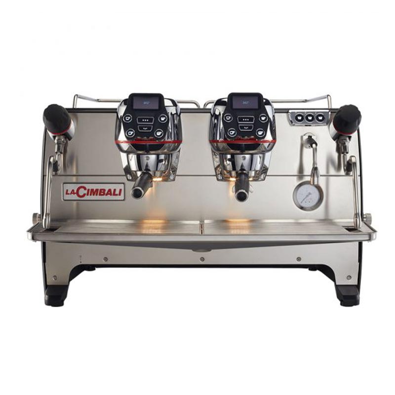 La Cimbali M200 GT1 DT/2 BUTTON Tam Otomatik Espresso Kahve Makinesi, 2 Gruplu, Siyah