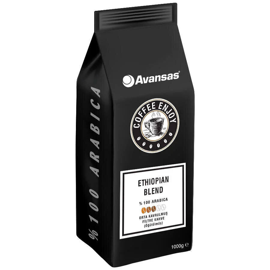 Avansas Coffee Enjoy Öğütülmüş Filtre Kahve 1000 g