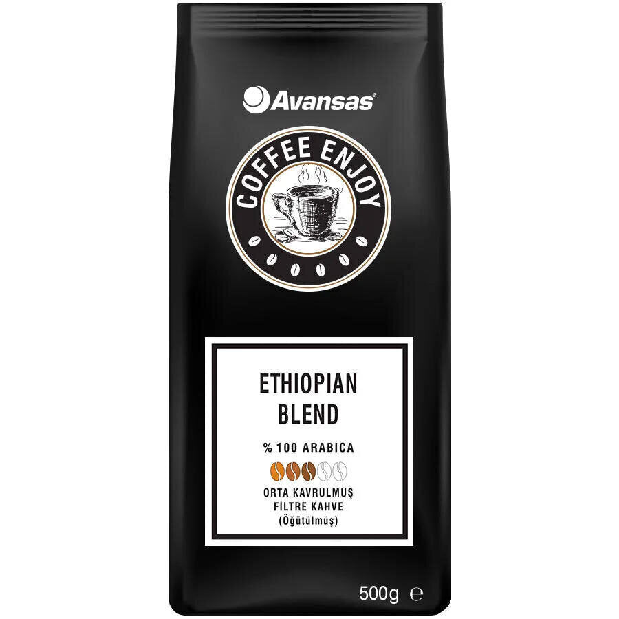 Avansas Coffee Enjoy Öğütülmüş Filtre Kahve  500 g