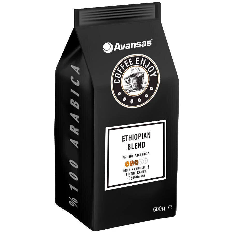 Avansas Coffee Enjoy Öğütülmüş Filtre Kahve  500 g