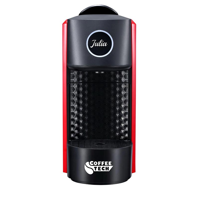 Coffeetech CN-L0201 Julia Kapsül Kahve Makinesi, Nespresso Kapsül Uyumlu, Kırmızı