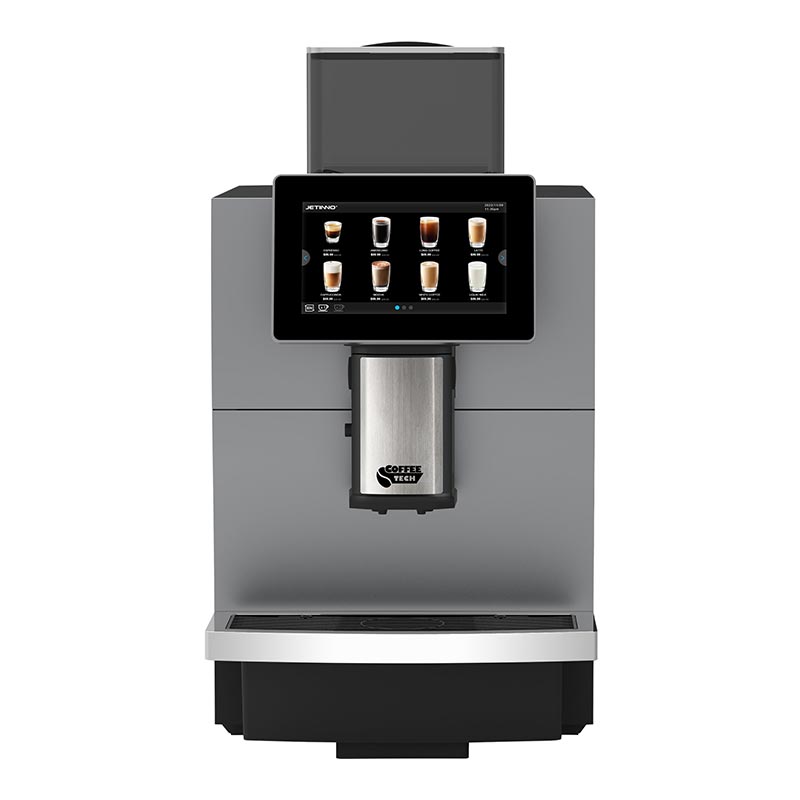 Coffeetech JL30 Ödeme Sistemli Tam Otomatik Kahve Makinesi, Iceberg Süt Soğutucu ve Karton Bardak Standı Hediyeli
