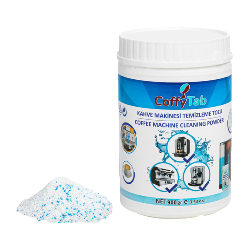 CoffyTab A001-4 Kahve Makinesi Temizleme Tozu, 900 gr