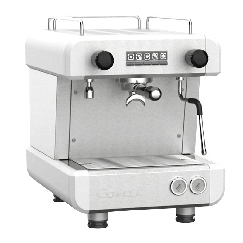 Conti Monaco CC101 Tall Cup Tam Otomatik Espresso Kahve Makinesi, 1 Gruplu, Mat Beyaz