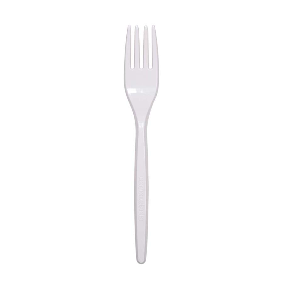 Naturel Ekolojik Compostable Çatal, 4,0 GR