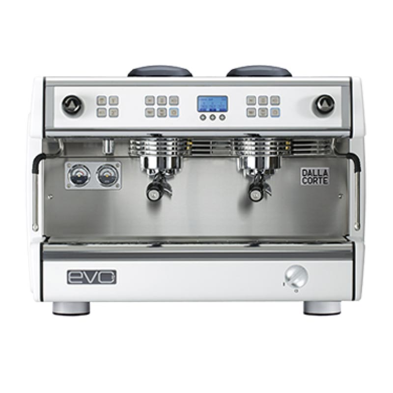 Dalla Corte Evo 2 Espresso Kahve Makinesi, 2 Gruplu, Beyaz