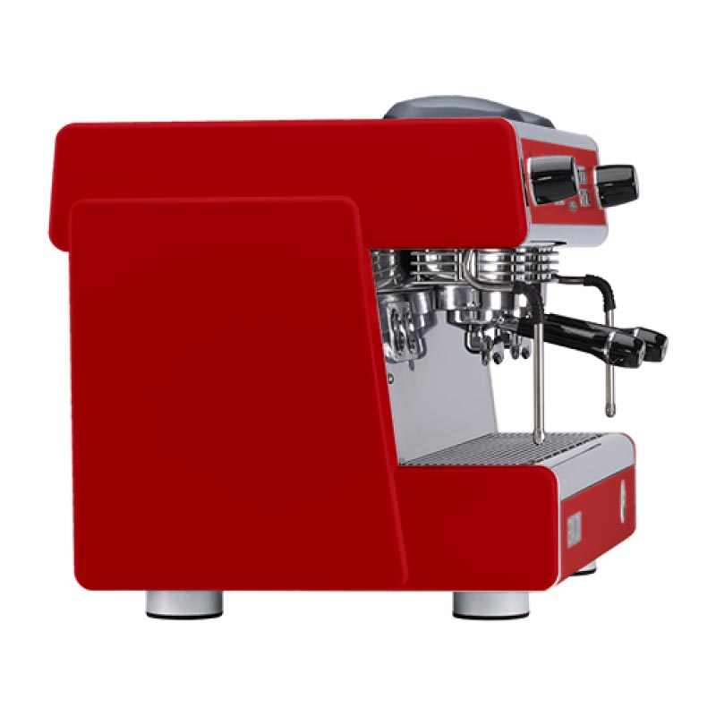 Dalla Corte Evo 2 Espresso Kahve Makinesi, 2 Gruplu, Kırmızı