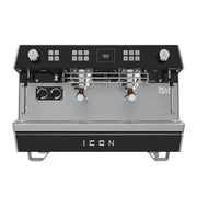 Dalla Corte Icon Espresso Kahve Makinesi, 2 Gruplu, Siyah Ceviz