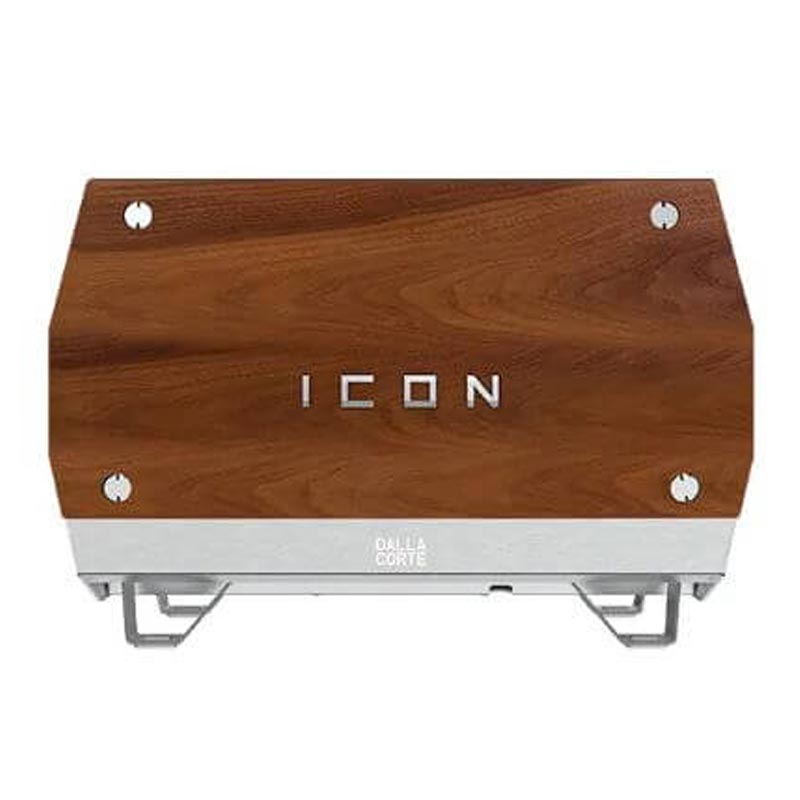 Dalla Corte Icon Espresso Kahve Makinesi, 2 Gruplu, Siyah Ceviz