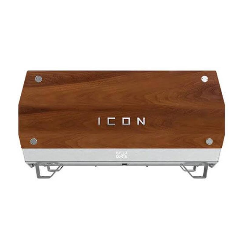 Dalla Corte Icon Espresso Kahve Makinesi, 3 Gruplu, Siyah Ceviz