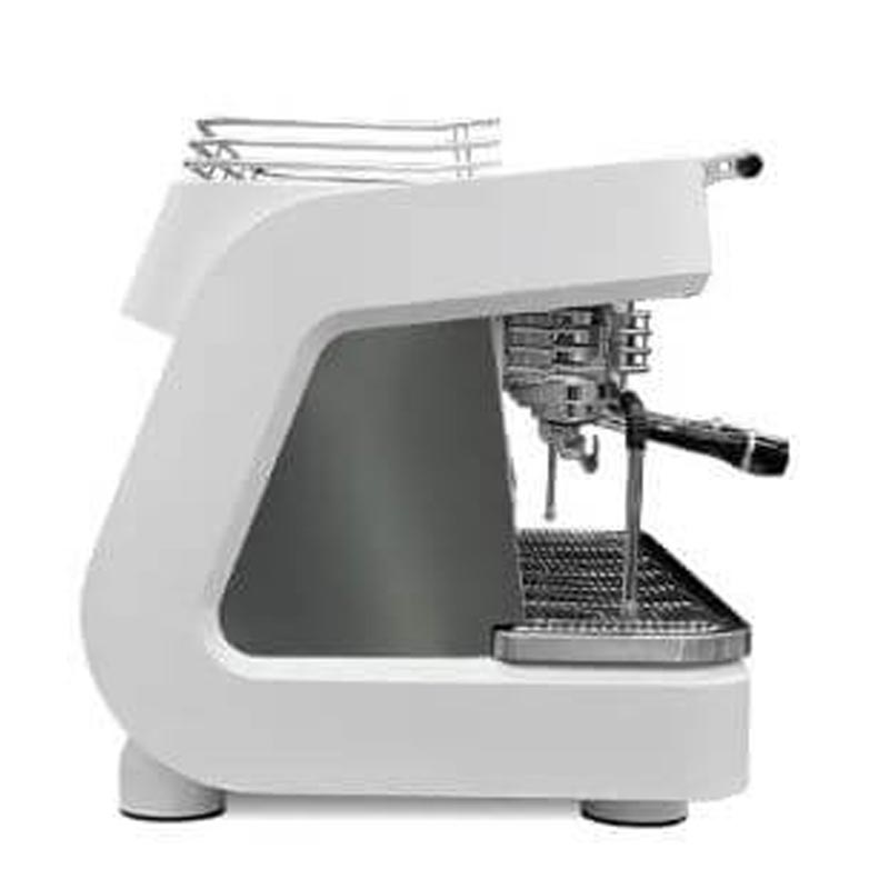 Dalla Corte XT Classic Espresso Kahve Makinesi, 2 Gruplu, Beyaz Krom