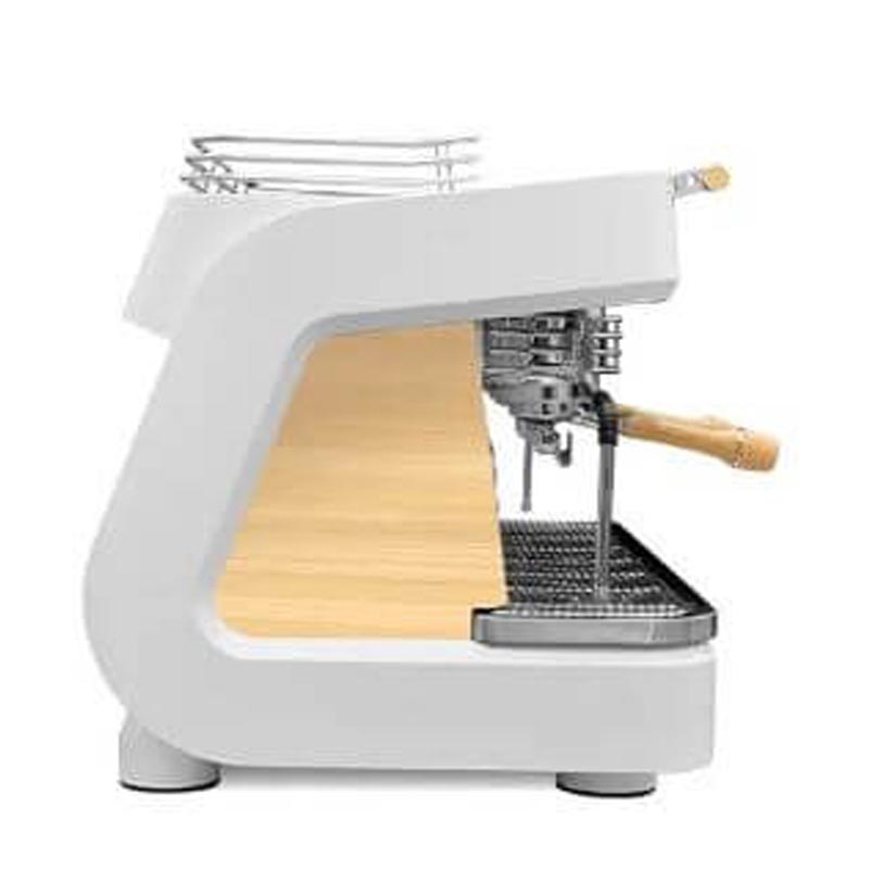 Dalla Corte XT Classic Espresso Kahve Makinesi, 2 Gruplu, Beyaz Meşe