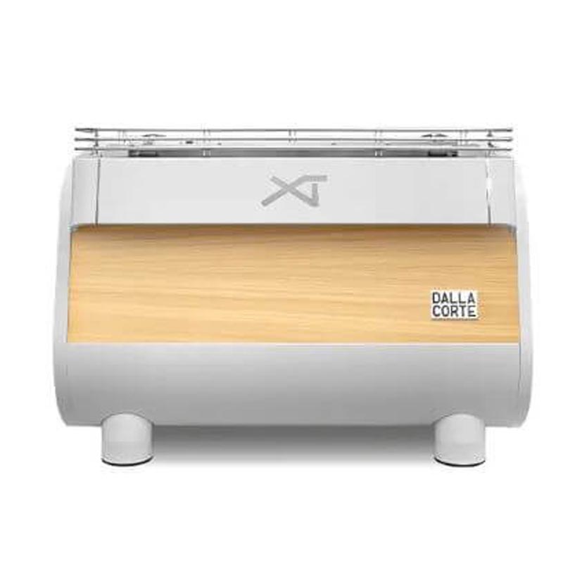 Dalla Corte XT Classic Espresso Kahve Makinesi, 2 Gruplu, Beyaz Meşe