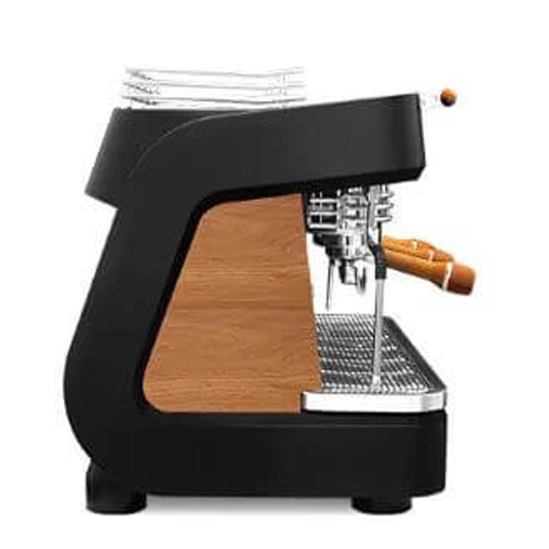 Dalla Corte XT Classic Espresso Kahve Makinesi, 3 Gruplu, Siyah Ceviz