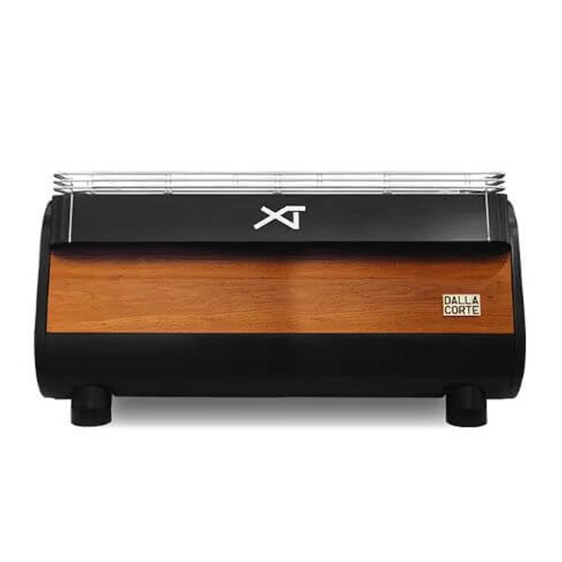 Dalla Corte XT Classic Espresso Kahve Makinesi, 3 Gruplu, Siyah Ceviz