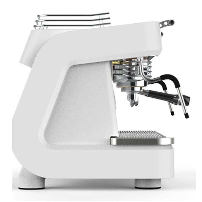 Dalla Corte XT Barista Espresso Kahve Makinesi, 2 Gruplu, Beyaz