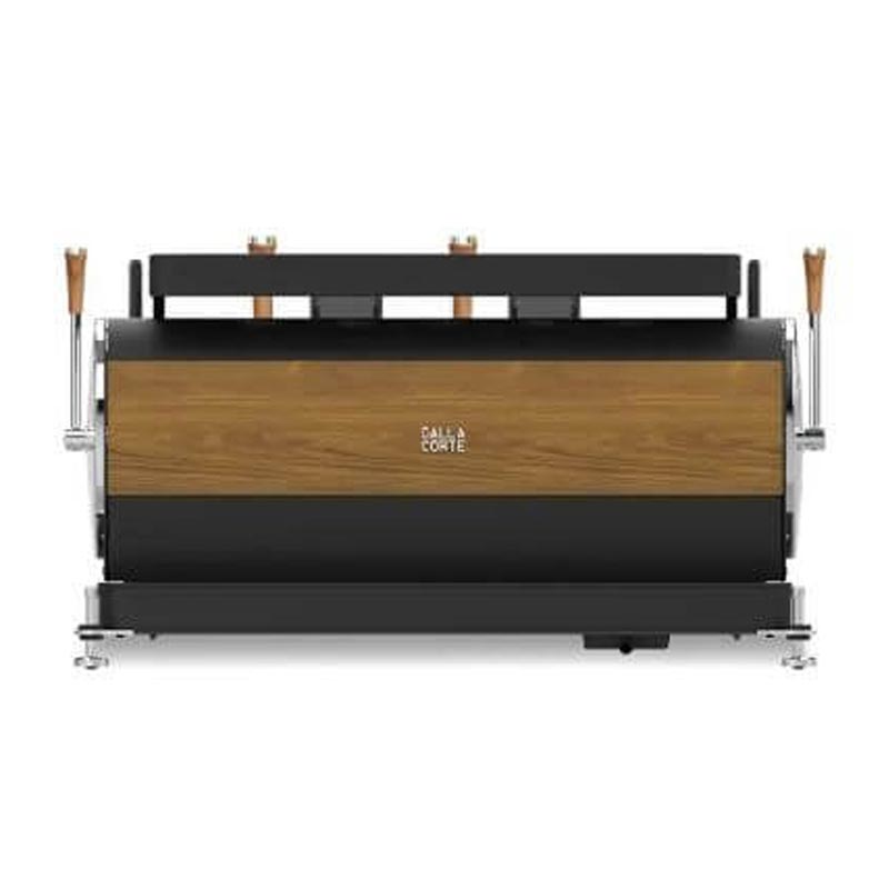 Dalla Corte Zero Barista Espresso Kahve Makinesi, 2 Gruplu, Siyah Ceviz