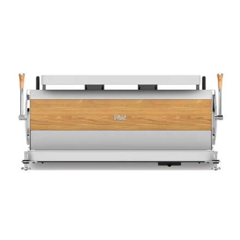 Dalla Corte Zero Classic Espresso Kahve Makinesi, 2 Gruplu, Beyaz Meşe