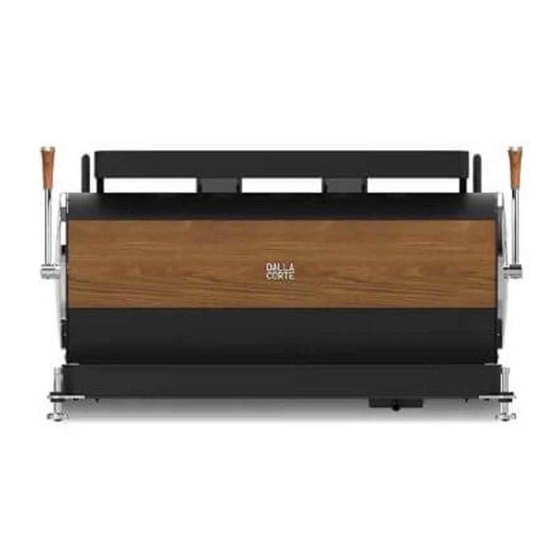 Dalla Corte Zero Classic Espresso Kahve Makinesi, 2 Gruplu, Siyah Ceviz