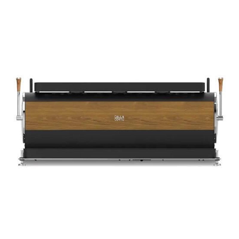 Dalla Corte Zero Classsic Espresso Kahve Makinesi, 3 Gruplu, Siyah Ceviz