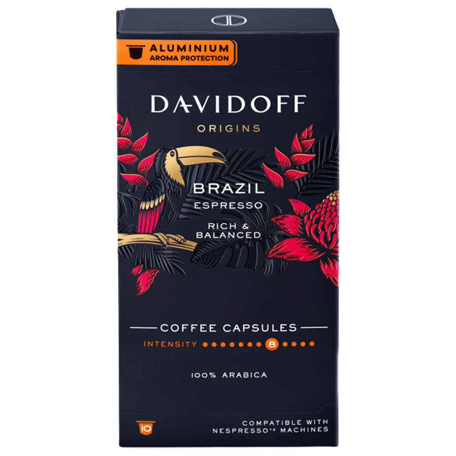 Davidoff Espresso Brazil 10'lu Kapsül Kahve