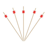 Dekoratif Küp Bambu Kürdan Kırmızı 9 cm