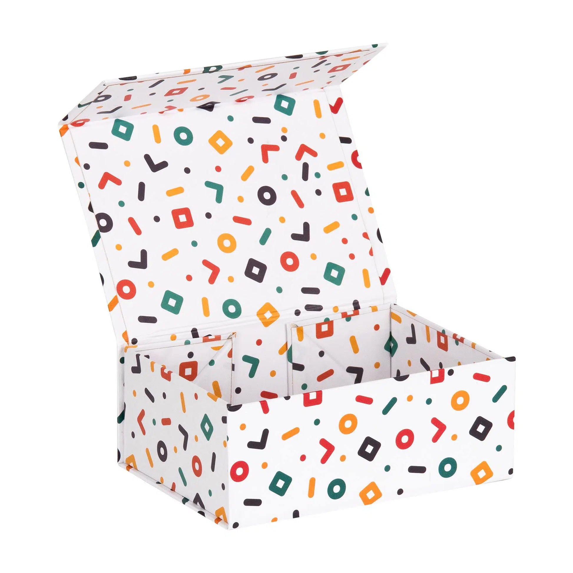 Desenli Mıknatıslı Hediye Kutusu 11,5x16x6,5