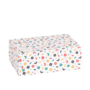 Desenli Mıknatıslı Hediye Kutusu 17,5x26x9,5