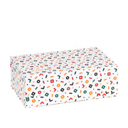 Desenli Mıknatıslı Hediye Kutusu 19x30x10,5