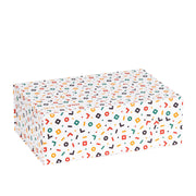 Desenli Mıknatıslı Hediye Kutusu 22,5x33x11,5