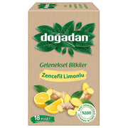 Doğadan Limon-Zencefil Bitki Çay 18'li