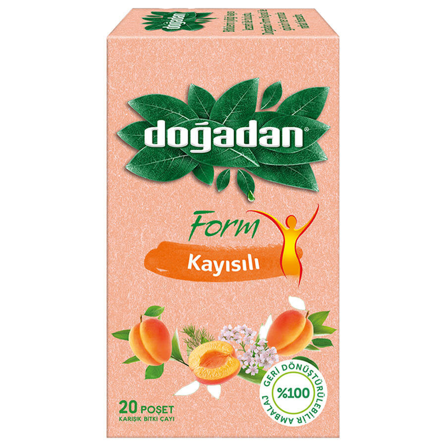 Doğadan Form Kayısılı Çay 20'li