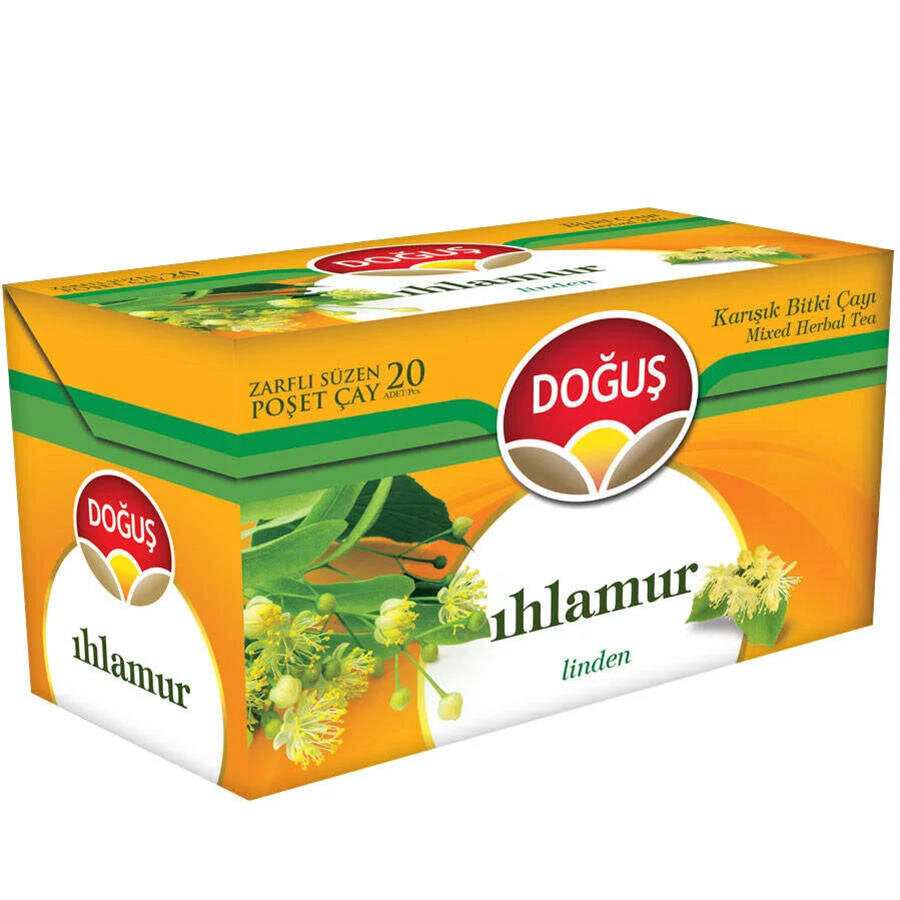 Doğuş Ihlamur Bitki Çayı 20'li x 12 Paket 1 Koli
