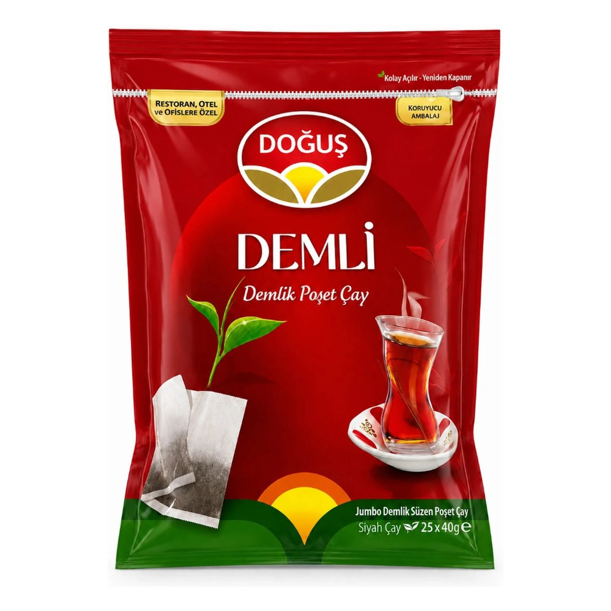 Doğuş Demli Demlik Poşet Çay, 25 x 40 GR