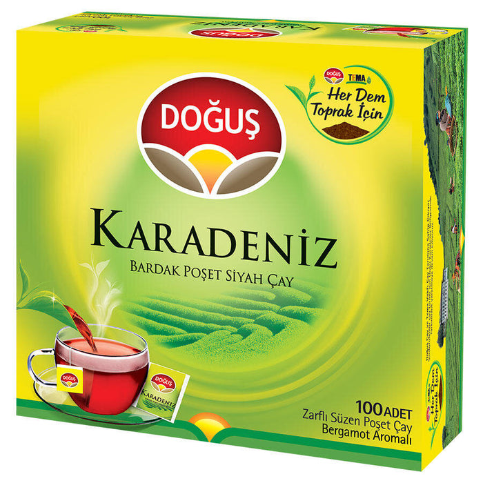 Doğuş Black Sea Bergamot Tea Bags 100-count