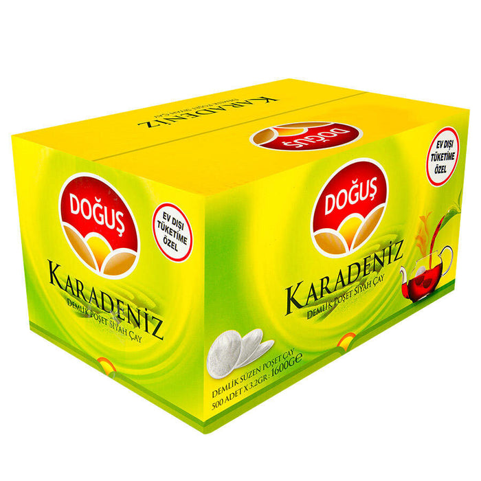 Doğuş Black Tea Bergamot Flavored Teabags 500 Count