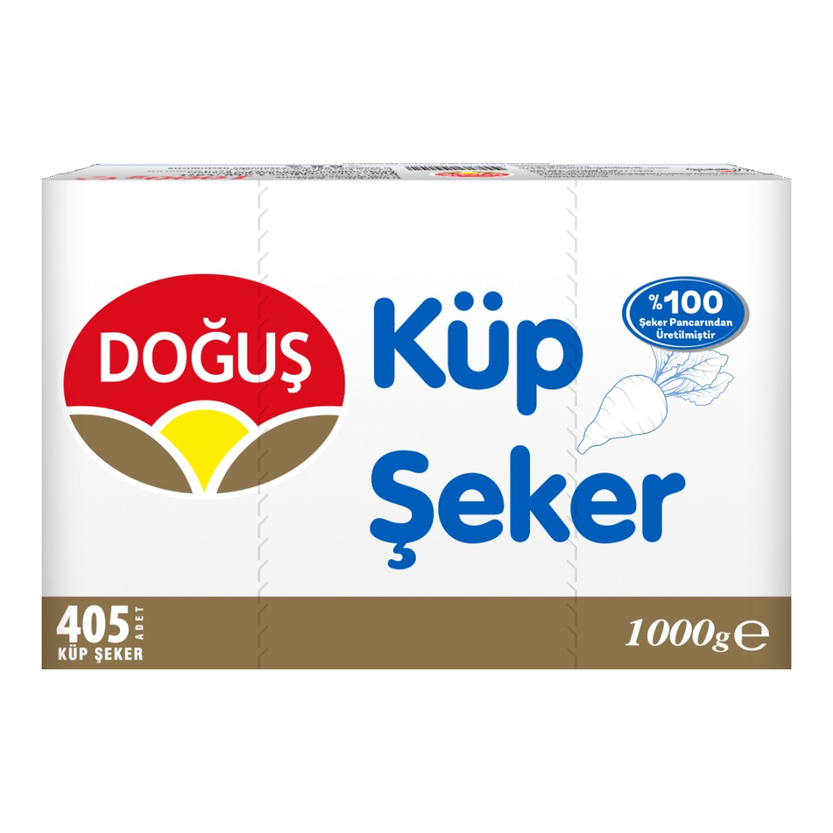 Doğuş Küp Şeker 405 Adet, 1 KG
