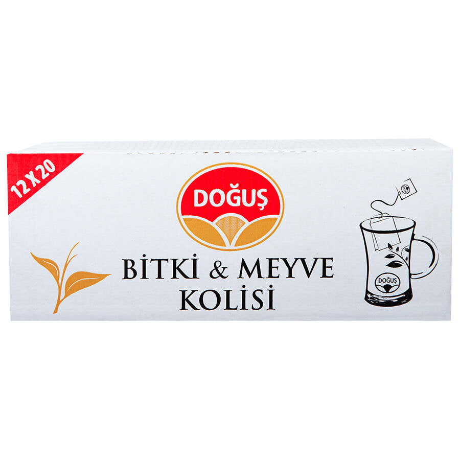Doğuş Sade Yeşil Çay 20'li x 12 Paket 1 Koli