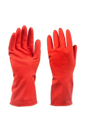 Dolphin Temizlik Eldiveni (9-9,5) Large Kırmızı