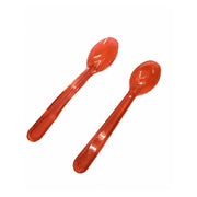 Kaşık Dondurma Lüks Renkli 50 Adetli KIRMIZI